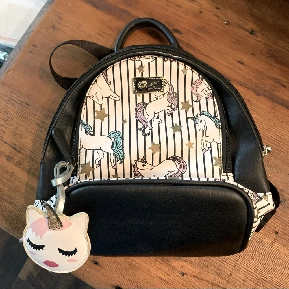Luv Betsey By Betsey Johnson Girls Unicorn Backpack